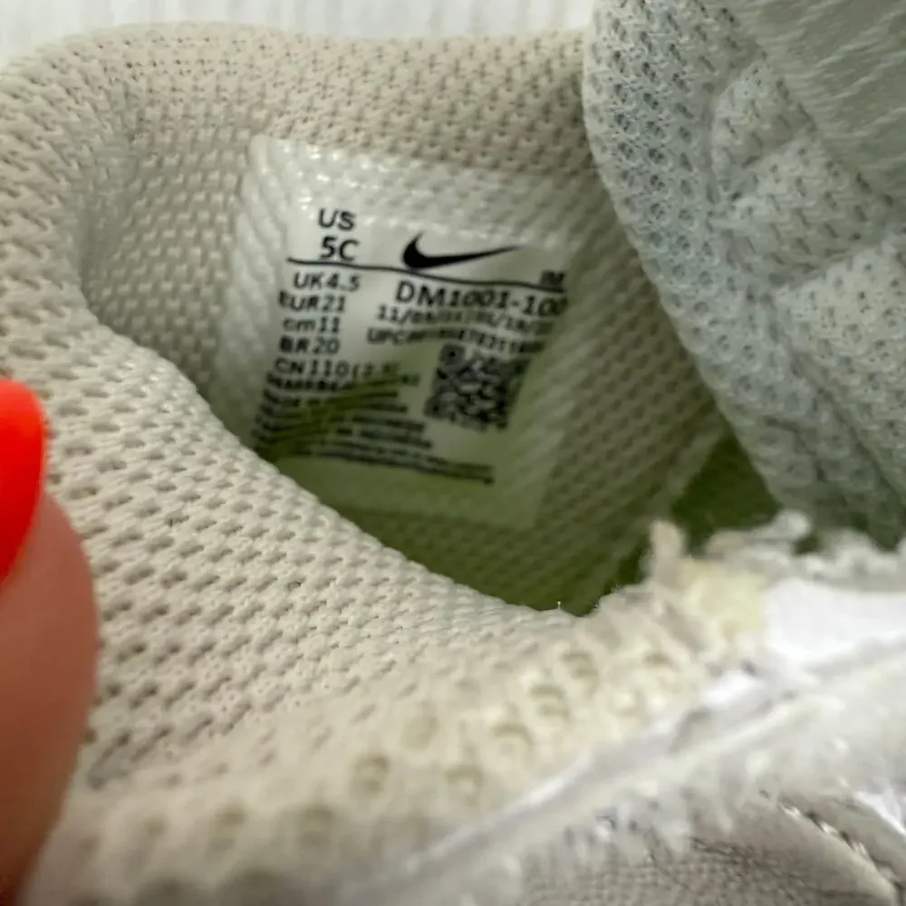 Nike Blazer Mid '77 SE Lil Kids Sneakers White/Grey Casual Shoes‎ 5C